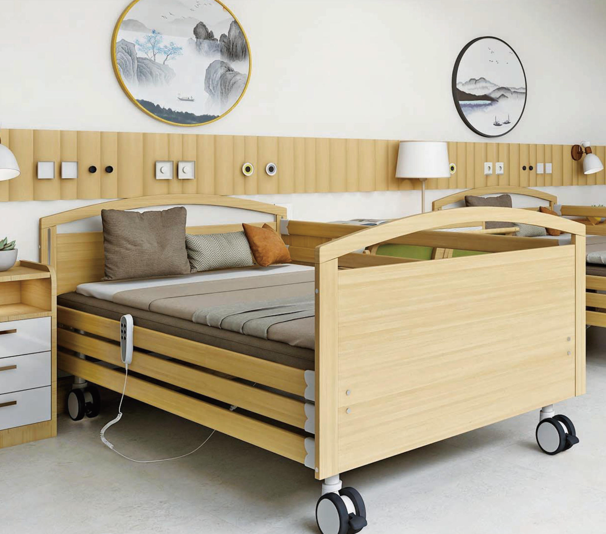 SUCARE-AI康养3200电动床