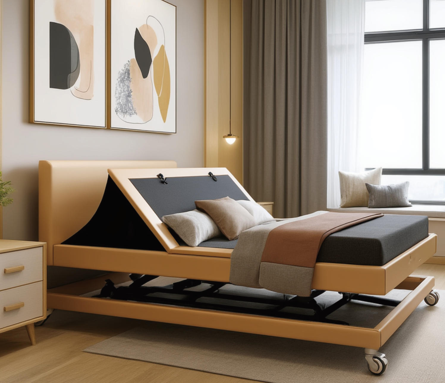SUCARE-AI康养8200电动床